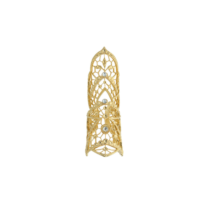 Golden Lace Ring