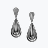 Mercer Earrings L | Silver