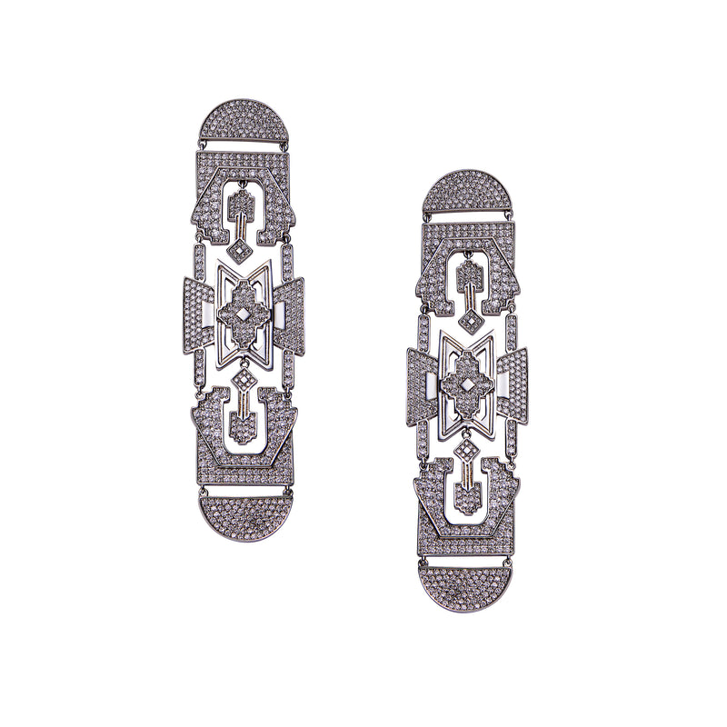 Bond Earrings | Silver