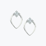 Ellie Earrings | Silver