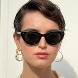Nar Hoop Earrings S | Gold