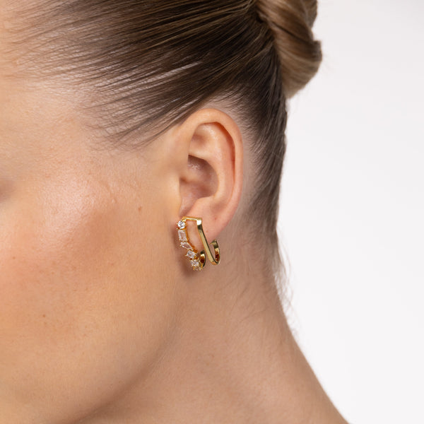 Lex Earrings | Silver