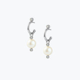 Luna Pearl Earrings | Gold