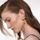 Flare Drop Earrings | Gold