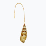 Long Tulip Sea Shell Earring