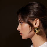 Sphere Earrings | Gold