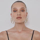 Ola Hoop Earrings | Gold