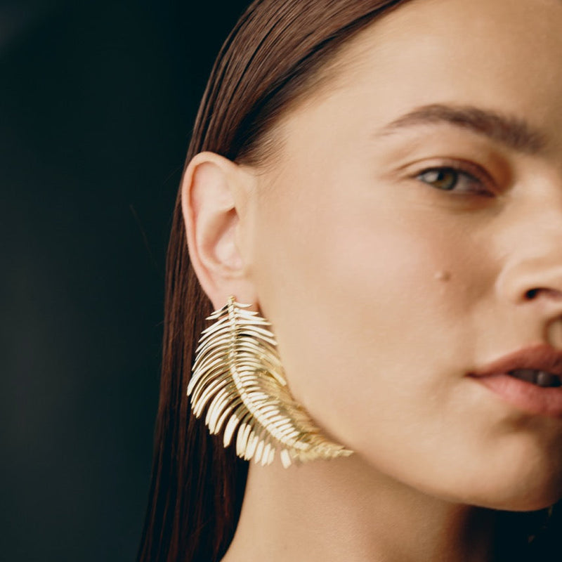 Free Feather Earrings