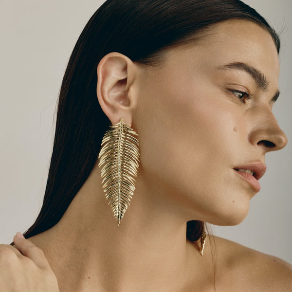 Free Feather Earrings