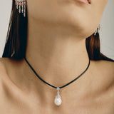 Julia Necklace | Silver