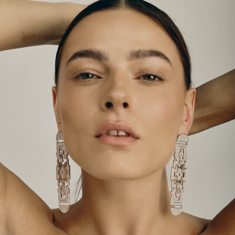 Bond Earrings | Silver