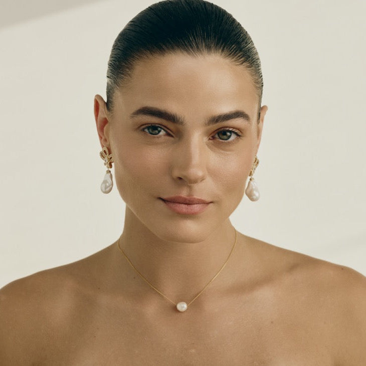 Medison Pearl Earrings