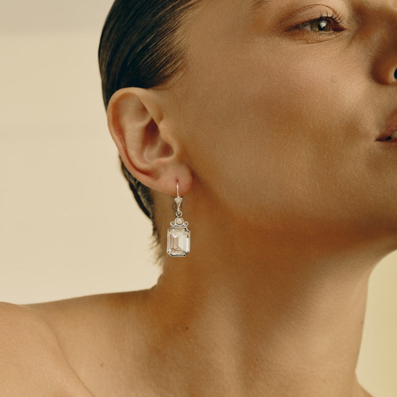 Chelsea Earrings | Crystal