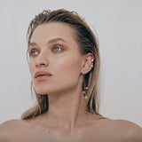 Wild Rose Ear Cuff | Silver