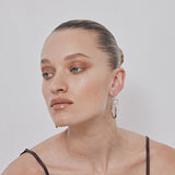 Mary Hoop Earrings S | Silver