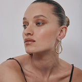 Lisbon Hoop Earrings | Silver