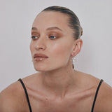 Mary Hoop Earrings S | Silver