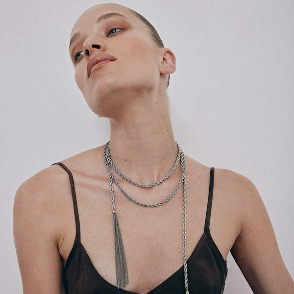 Louise Necklace | Silver