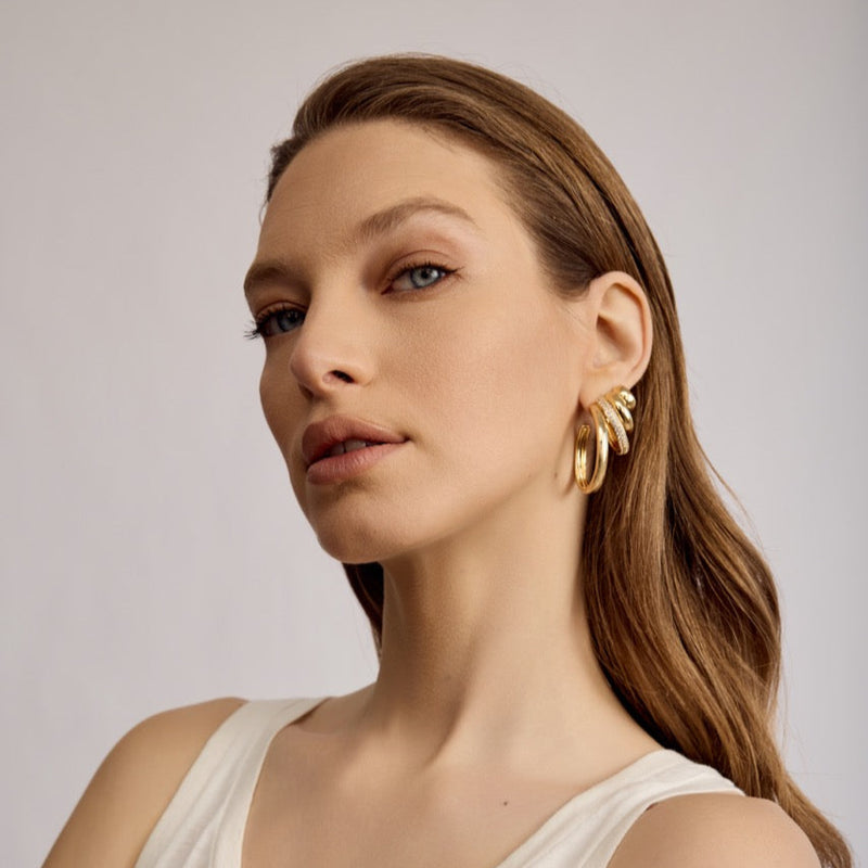 Harmony Hoops Earrings