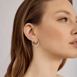 Eclipse Earrings | Gold