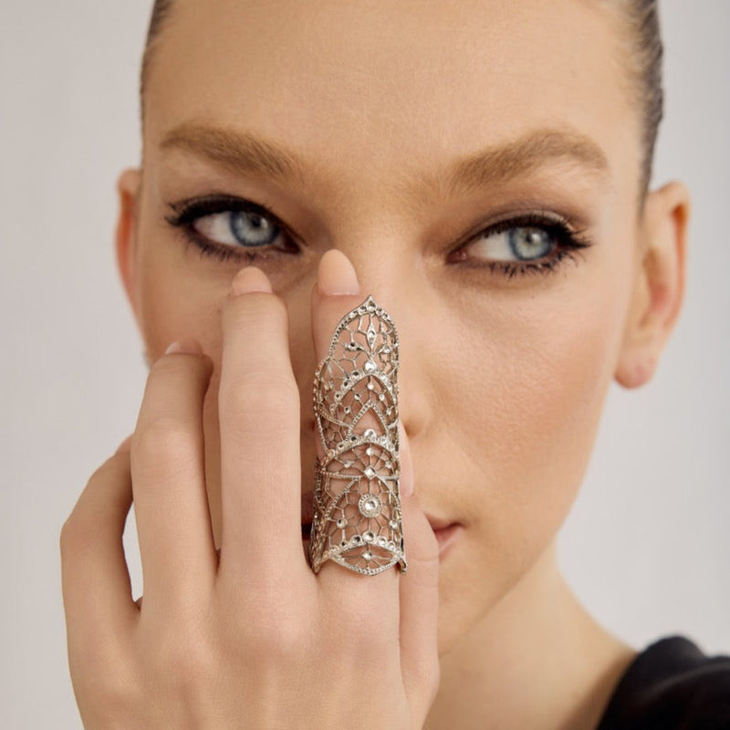 Golden Lace Ring