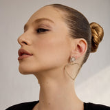 Amor Earrings L | Silver