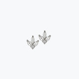 Lotus Earrings | Silver
