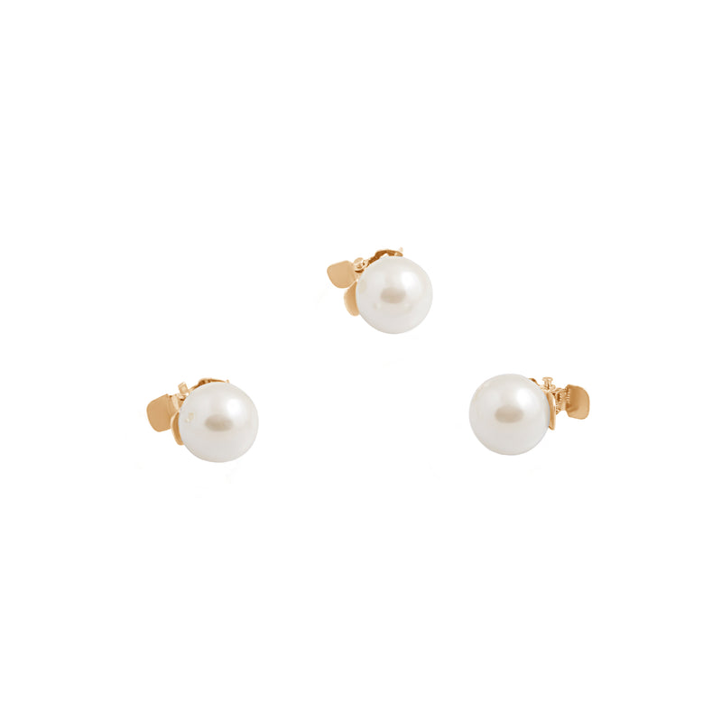 Pearl Hair Studs