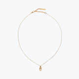 Pure Lone Necklace | Gold