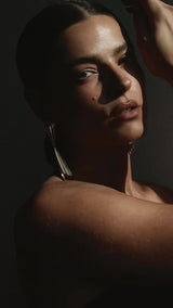 Mercer Earrings L | Silver