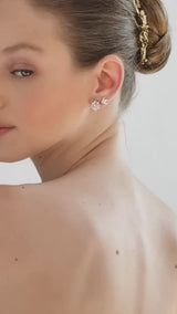 Mini emmy Earrings | Gold