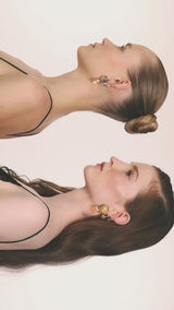 Flare Drop Earrings | Gold