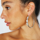 Mary Hoop Earrings | L
