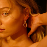 Rope Earrings | Silver