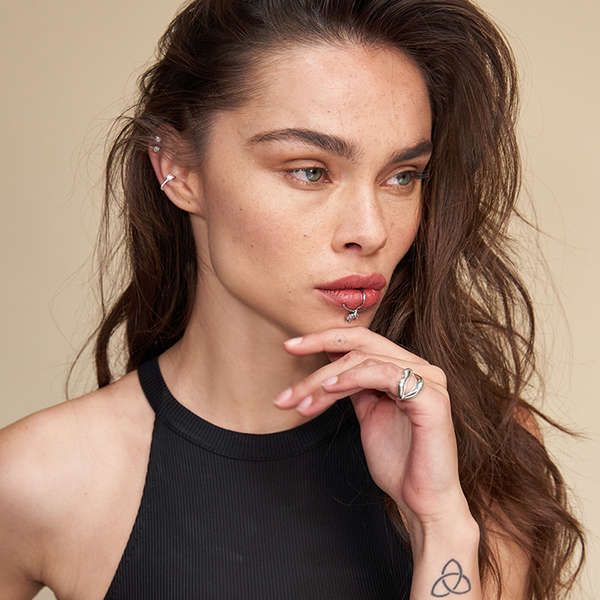 Lus Ear-cuff | Silver