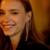 Amber Earrings | Gold