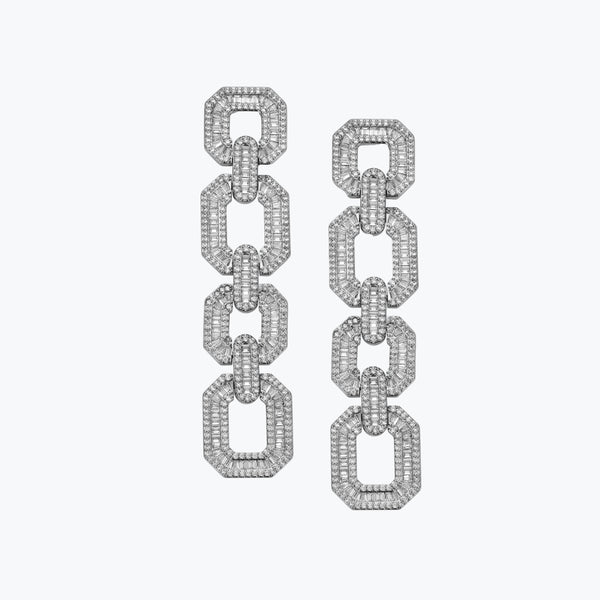 Bruno Earrings | Siver