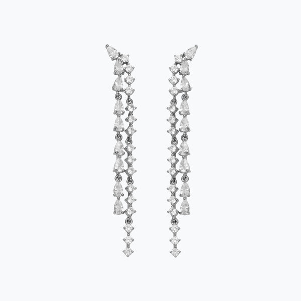 Kiara Earrings | Silver
