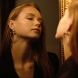 Amor Earrings L | Silver