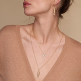 Pisces Necklace S | Gold