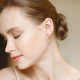 Tony Hoop Earrings