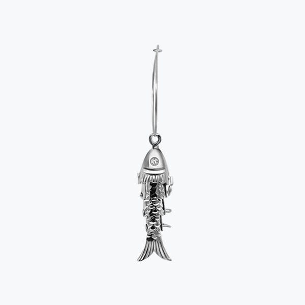 Pisces Earring S | Silver