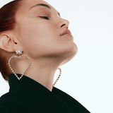 Amor Earrings L | Silver