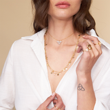 Lima Necklace | Silver