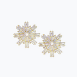 Snow Earrings | Gold