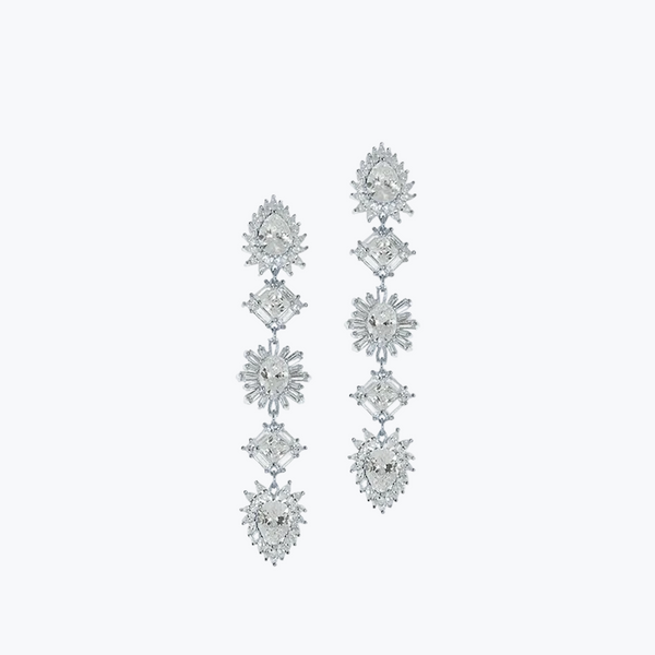 Ella Earrings | Silver