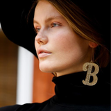 Queen A to Z Earring | L