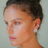 Snow Earrings | Gold
