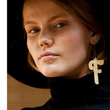 Queen A to Z Earring | L