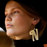 Queen A to Z Earring | L